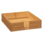 Range - serviettes - five - modle 20 - bambou - dimensions 20. 5x20. 5x5. 5 cm - contemporain