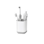 Rangement brosse � dents easy - store gris / blanc - joseph&joseph