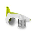 Rape a fromage a manivelle 20 x 14 x 10 cm inox et plast Rape a fromage a manivelle 20 x 14 x 10 cm inox et plast