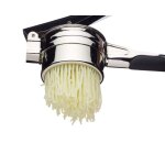 R�pe a pommes de terre en m�tal argent�