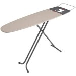 Rayen 6141. 01 table gamme premium planche avec support pour fer � repasser et porte - cintres, m�tal, ...