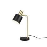 Reality adam adam modern lampe de bureau noir, dor�
