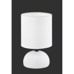 Reality luci lampe de table moderne luci avec abat - jour rond blanc