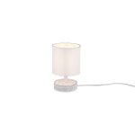 Reality marie lampe de table moderne marie avec abat - jour rond blanc