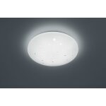 Reality achat achat plafonnier salle de bain moderne 50cm blanc 4000k ip44