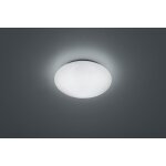 Reality putz plafonnier de salle de bain putz moderne 27 cm blanc 4000k ip44