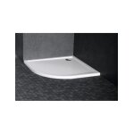 Receveur de douche de cercle novellini victory blanc 80x80 cm h 4, 5cm - blanc - blanc - -