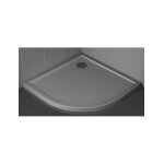 Receveur de douche de cercle novellini victory gris 100x100 cm h 4, 5cm - gris - gris - -
