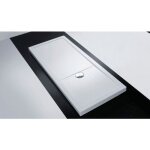 Receveur de douche plat novellini olympic plus 160x70 cm avec bonde h 4, 5cm - blanc - blanc - -