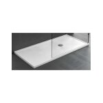 Receveur de douche plat novellini olympic plus 180x75 cm avec bonde h 4, 5cm - blanc - blanc - -