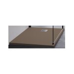 Receveur de douche recoupable novellini novomatt cappuccino 80x80 cm - marron - marron - -