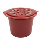 Recharge de capsules de caf rutilisables, dosette filtrante universelle pour machine a caf nespresso, ...