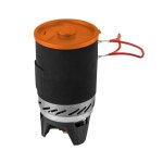 Rchaud de camping, portable, gaz, allumage piezo, 3 en 1, 2200 w, inox, avec marmite, neo