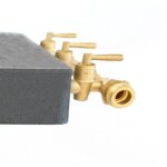 Rechaud à gaz en fonte véritable intec 9800 4 pieds 2 bruleurs + tuyau gaz flexible 1. 50m + détendeur ... Rechaud à gaz en fonte véritable intec 9800 4 pieds 2 bruleurs + tuyau gaz flexible 1. 50m + détendeur ...