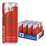 Red bull boisson energ�tique saveur past�que 12x250ml 3l - energy drink, boisson boost, hydratation, ...