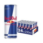 Red bull boisson energisante regular, pack de 24 x 25 cl