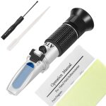Rfractomtre d'eau de mer pour aquarium, salinomtre rhs - 100atc salinit 1. 000 - 1. 070 sel gravit ...
