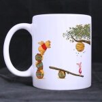 Refreshus winnie l'ourson tasse a caf� blanche personnalis�e tasse a th� 11 oz bureau maison tasse