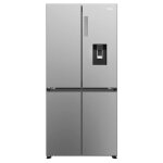 R�frig�rateur am�ricain haier cube 83 serie 3 hcr3818dwmm r�frig�rateur am�ricain pose libre 463 l acier ...