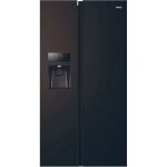 Réfrigérateur américain - haier - sbs 90 series 3 hsr3918eipb - classe e - 515 l - 180 x 90 x 65, 9 cm ... Réfrigérateur américain - haier - sbs 90 series 3 hsr3918eipb - classe e - 515 l - 180 x 90 x 65, 9 cm ...
