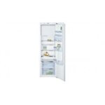 Rfrigrateur combin bosch serie 6 kil82aff0 - encastrable - niche - 56x55x177. 5 cm (lxpxh) - 286 litres ...