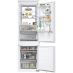 R�frig�rateur combin� haier hbw7518dt int�gr� 268 l blanc