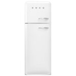 R�frig�rateur combin� smeg fab30lwh5 r�frig�rateur - cong�lateur pose libre 294 l blanc