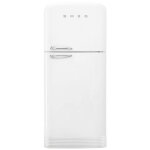 R�frig�rateur combin� smeg fab50rwh5 r�frig�rateur - cong�lateur pose libre 524 l blanc