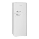 Réfrigérateur et congélateur 208l retro blanc dtr 353. 1 blanc Réfrigérateur et congélateur 208l retro blanc dtr 353. 1 blanc