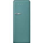 Réfrigérateur smeg fab28rdeg5 - 270 litres classe d vert émeraude Réfrigérateur smeg fab28rdeg5 - 270 litres classe d vert émeraude