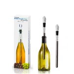 Refroidisseur de vin, refroidisseur de vin rapide avec verseur de vin en acier inoxydable et tige de ...
