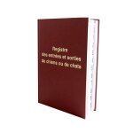 Registre des entrees et sorties