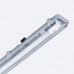 R�glette etanche 120cm ip65 avec tube led cristal 18w 140lm / w 6000k blanc froid