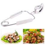 Réinitialisation alimentaire en acier inoxydable pour fruits de mer, fourchette d'escargot, pince a escargot, ... Réinitialisation alimentaire en acier inoxydable pour fruits de mer, fourchette d'escargot, pince a escargot, ...