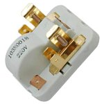 Relais de d�marrage danfoss 103n0018 r�frig�rateur cong�lateur (103n0018 brandt domeos ariston hotpoint) ...