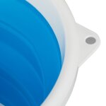Relaxdays seau pliable 10 l seau pour nettoyage camping pliable anse