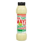 Remia mayonnaise green pesto cr�meuse sauce saveur italienne 800g pot id�al salades sandwichs cuisine ...