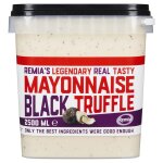 Remia mayonnaise a la truffe noire gourmet, sauce cr�meuse et savoureuse, 2500 g