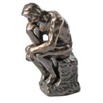 Reproduction du penseur de rodin - 15 cm