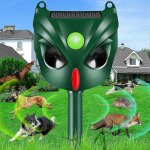 Rpulsif pour chats, rpulsif solaire pour animaux, dispositif de dissuasion a energie solaire avec dtecteur ...
