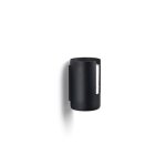 R�serve de papier toilette mur en aluminium noir