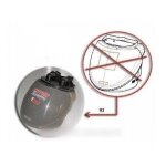 Reservoir as700 complet avec filtre pour aspirateur polti