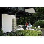 R�servoir eau de pluie mural slim 650l sable - garantia