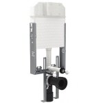 Rservoir  encastrer avec pieds de support pour wc cuvettes suspendues - blanc - blanc - -