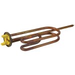 Résistance blindée à bride Ø48mm 2400w - diff pour chaffoteaux : 61401777 Résistance blindée à bride Ø48mm 2400w - diff pour chaffoteaux : 61401777