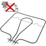 R�sistance inf�rieure 1500w (223328 - 40898) four cuisini�re (41020672 candy siemens bosch rosieres hoover ...