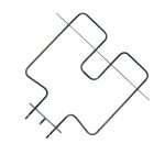 R�sistance sup�rieure four cuisini�re (481225998472 ikea whirlpool indesit bauknecht whirlpool laden ...