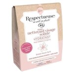 Respectueuse mon nettoyant visage solide hydratant bio 35g + porte - savon vgtal offert