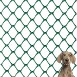 Rete salvaprato in plastica per cani 1x5 m verde - tenax - protezione del prato senza far male al cane ...