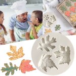 Retourner le sucre a faire soi - mme, feuilles d'rable, outils en silicone, cuisson de gteaux, outils ...